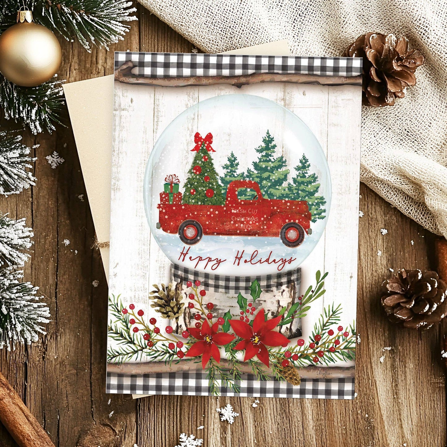 Crown Point Graphics - Religious Boxed Christmas Cards, Joy to the World, 12 Cards