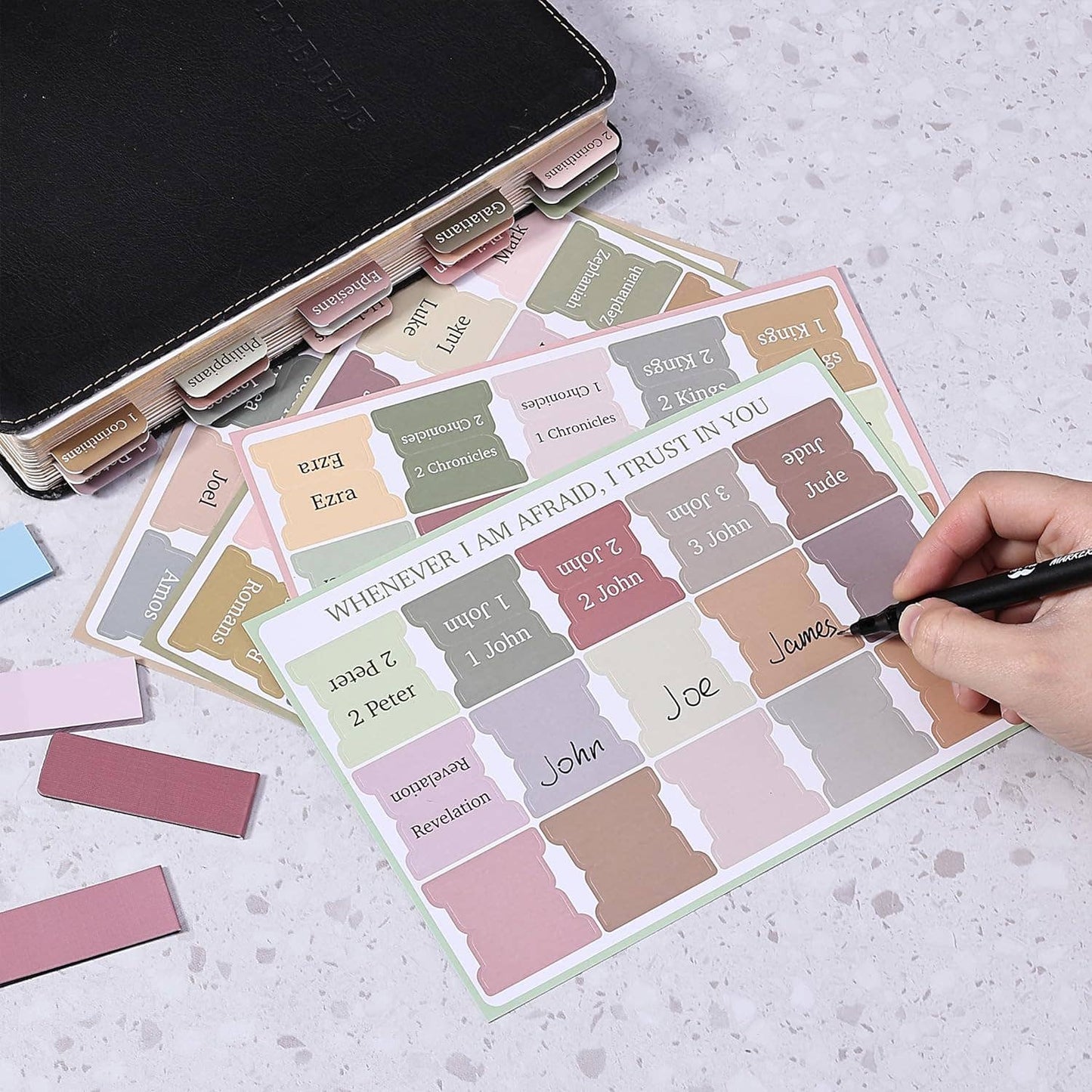 Mr. Pen - Mr. Pen Bible Journaling Kit with Sticky Notes