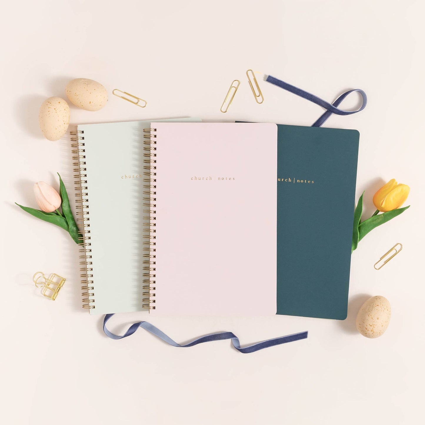 Church Notes Co. - Navy Church Notes Bible Study Notebook
