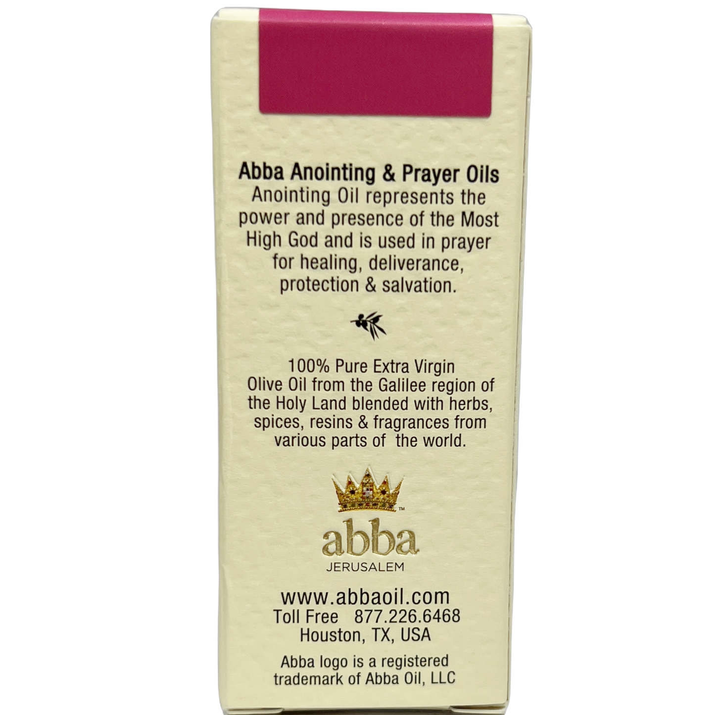 Abba Christian Products - Rose Prayer Oil - 1/4oz