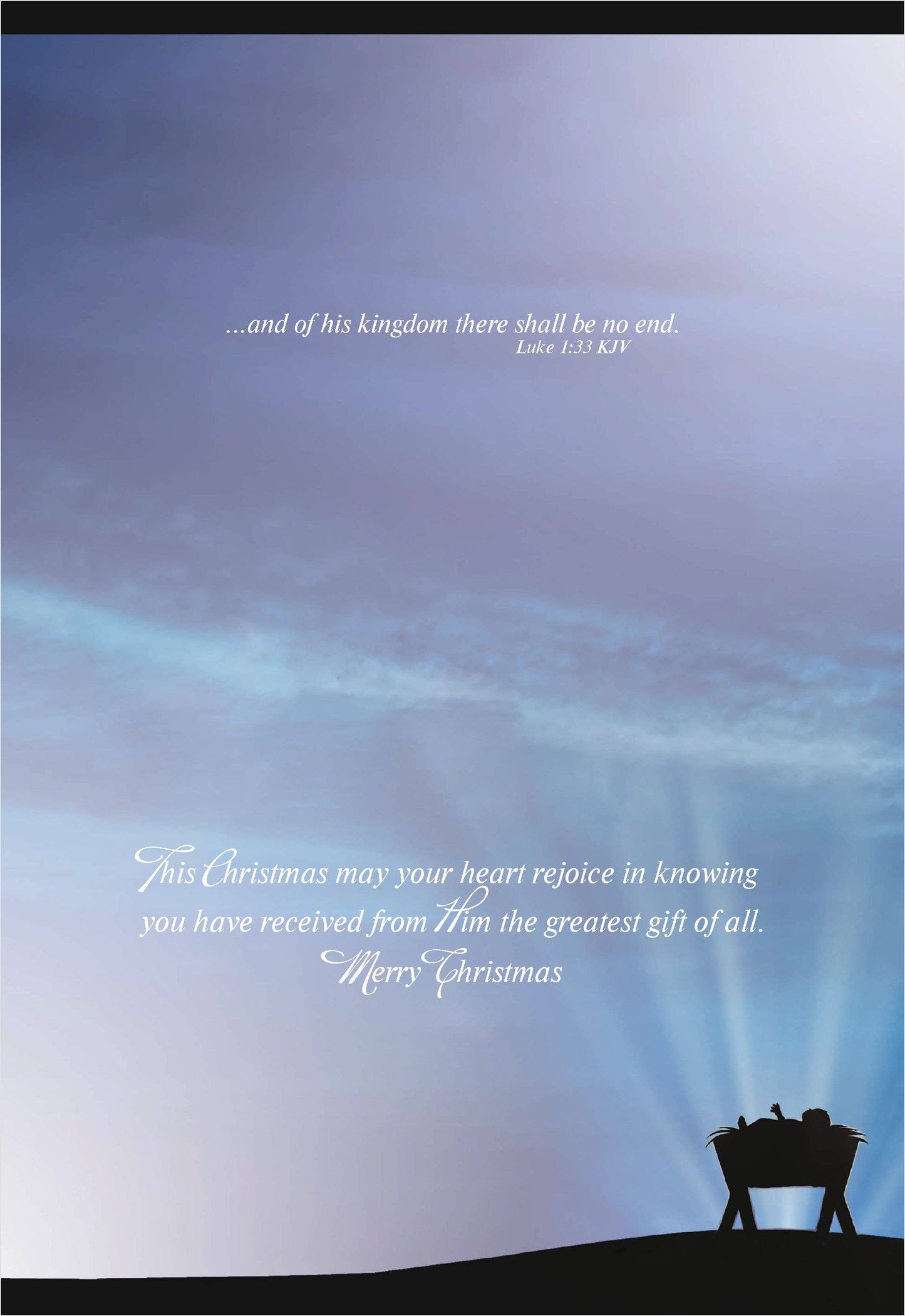 Crown Point Graphics - Religious Boxed Christmas Cards, Peace on Earth, 12 Cards