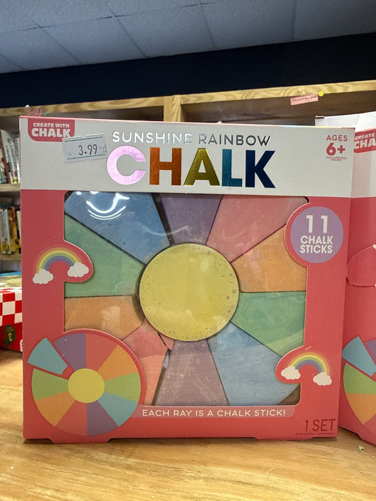 Sunshine Rainbow chalk