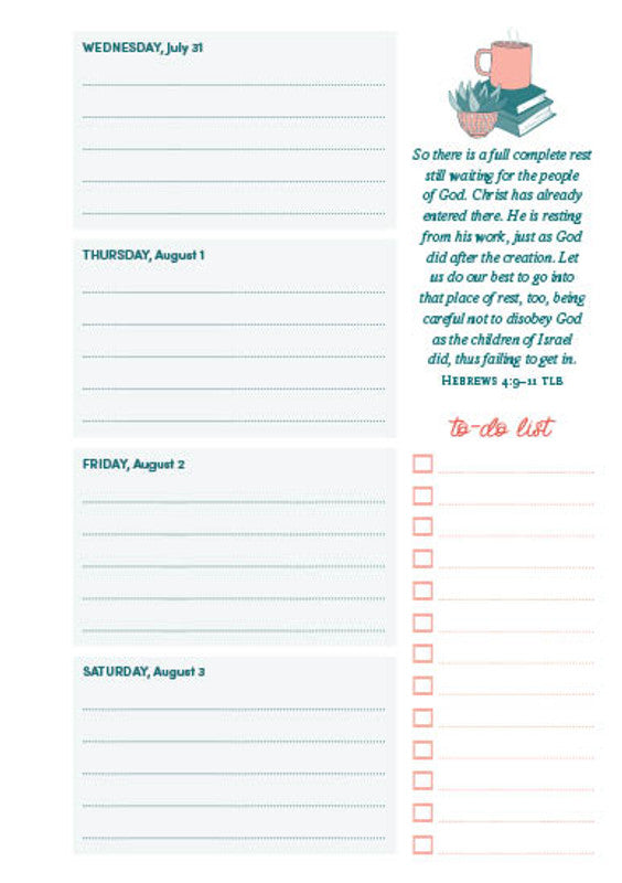 2025 Daily Comfort and Encouragement: A Creative Self-Care Planner