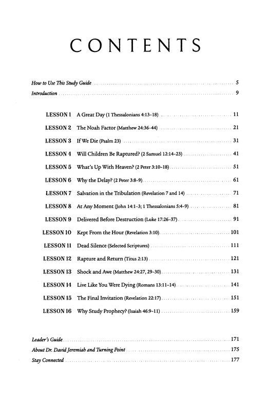 Great Disappearance Study Guide