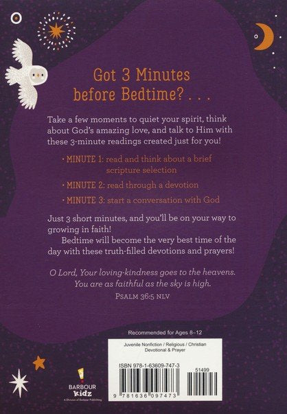 365 Bedtime Devotions for Pre-teen Girls