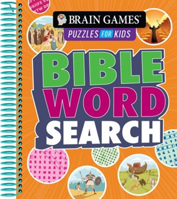 Brain Games: Puzzles for Kids, Bible Word Search