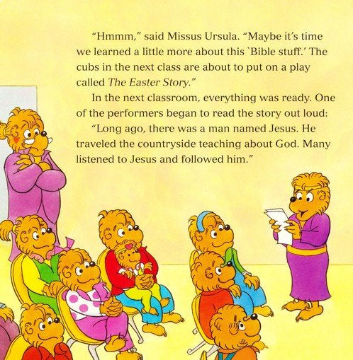 The Berenstain Bears and the Easter Story for Little Ones