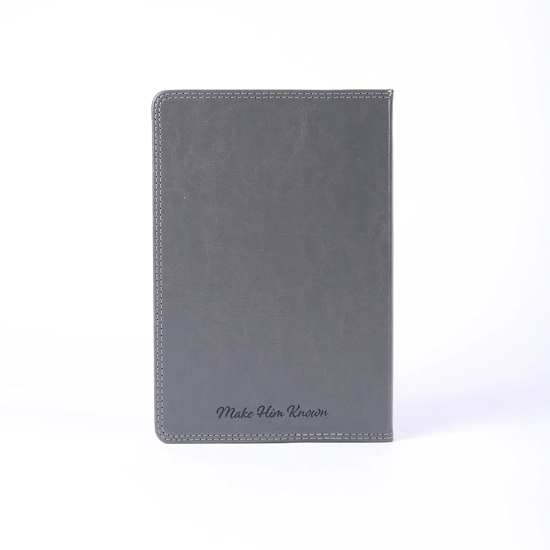 IMITATION LEATHER JOURNAL – JER. 29:11 GREY – 196 PAGES