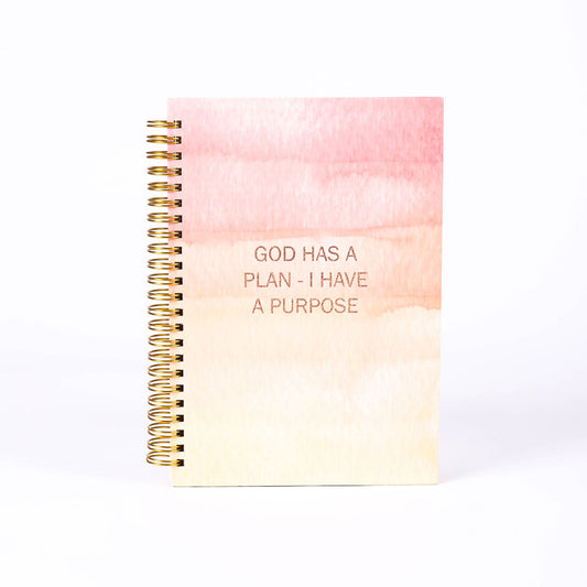 SPIRAL BOUND JOURNAL – PLAN & PURPOSE