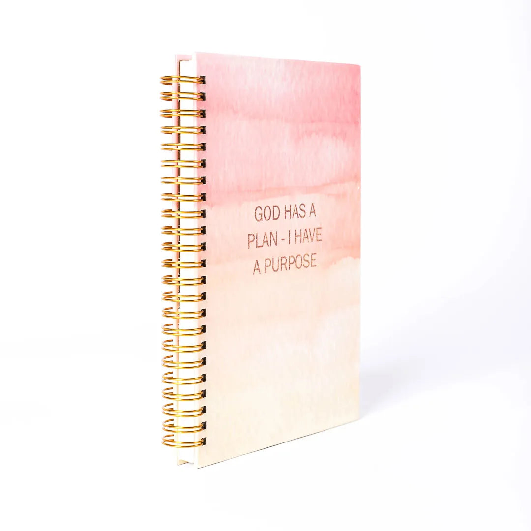 SPIRAL BOUND JOURNAL – PLAN & PURPOSE