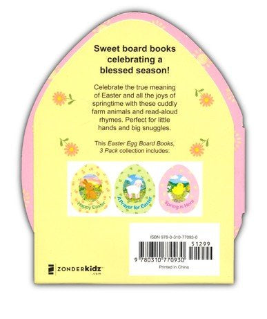 Easter Egg Boardbooks, Set of 3