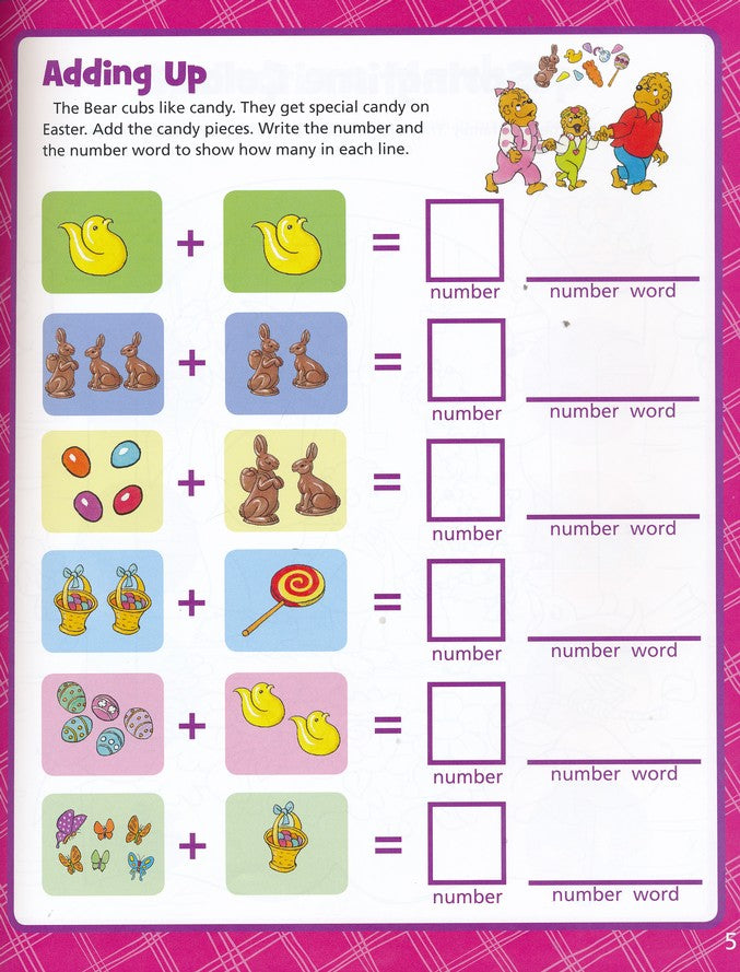 The Berenstain Bears Easter Fun Sticker & Activity Book