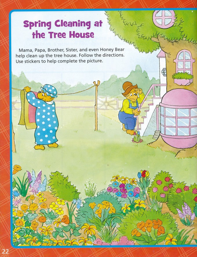 The Berenstain Bears Easter Fun Sticker & Activity Book