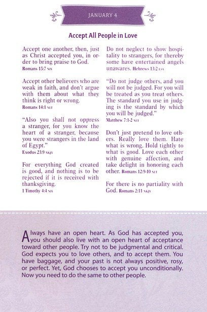 Pocket Bible Devotional for Girls Faux Leather