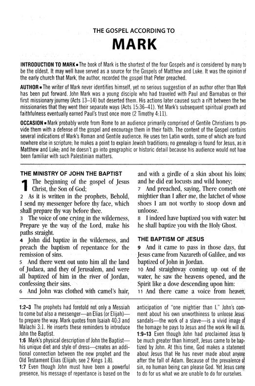KJV Study Bible - Large Print [Violet Floret]