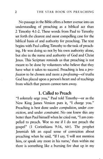 The Star Book on Preaching