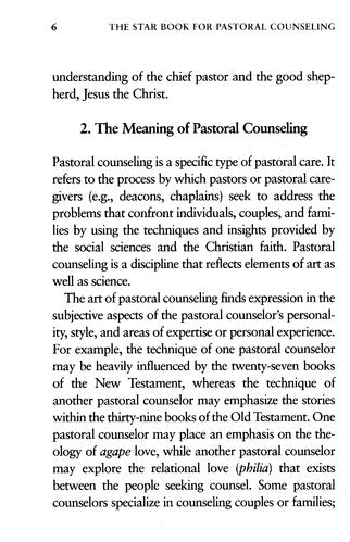 The Star Book for Pastoral Counseling