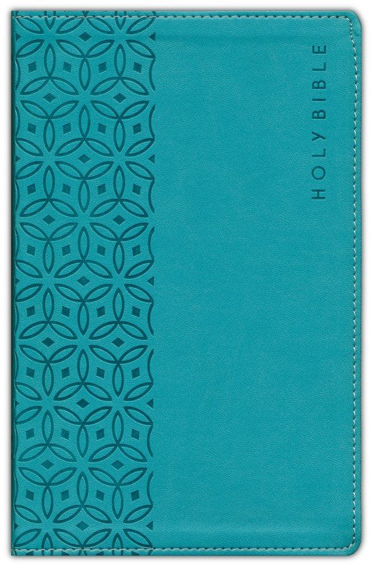 NKJV Teen Study Bible, Comfort Print--soft leather-look, teal