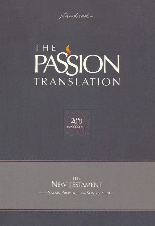 TPT New Testament with Psalms, Proverbs and Song of Songs, 2020 Edition--imitation leather, brown