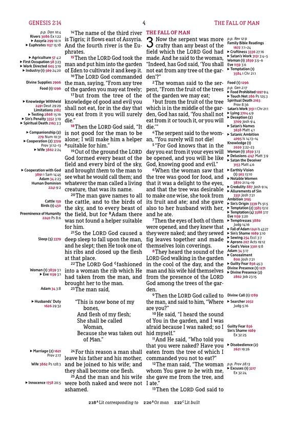 NASB Thompson Chain-Reference Bible, Comfort Print--hardcover