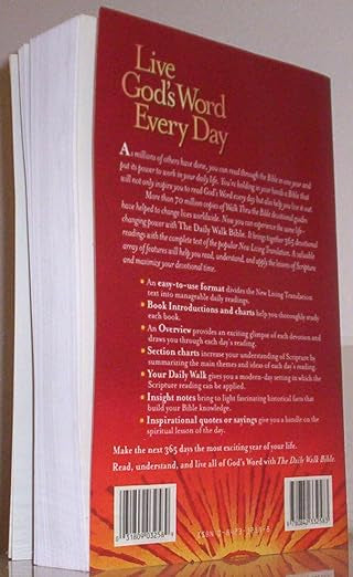 The Daily Walk Bible (New Living Translation)