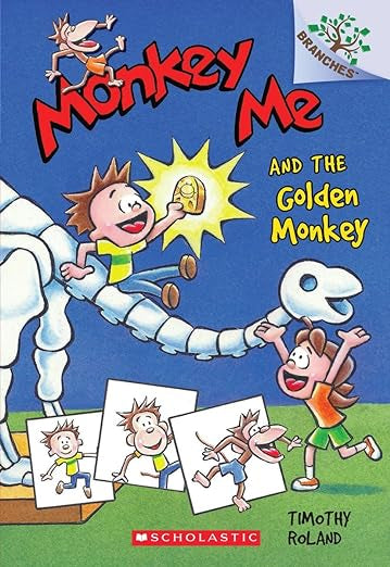 Monkey Me and the Golden Monkey: A Branches Book (Monkey Me #1) (1