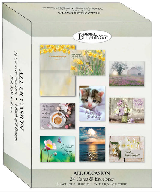 All Occasion Large Assortment - Variety Assortment Cards, Box of 24