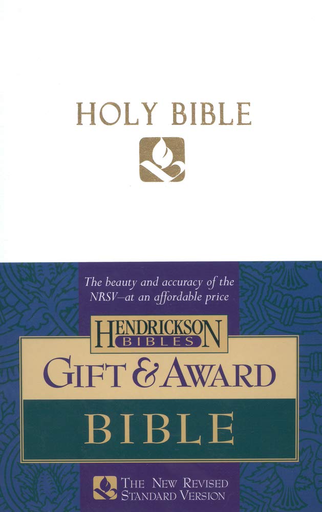 NRSV Gift & Award Bible, White (Imitation Leather)