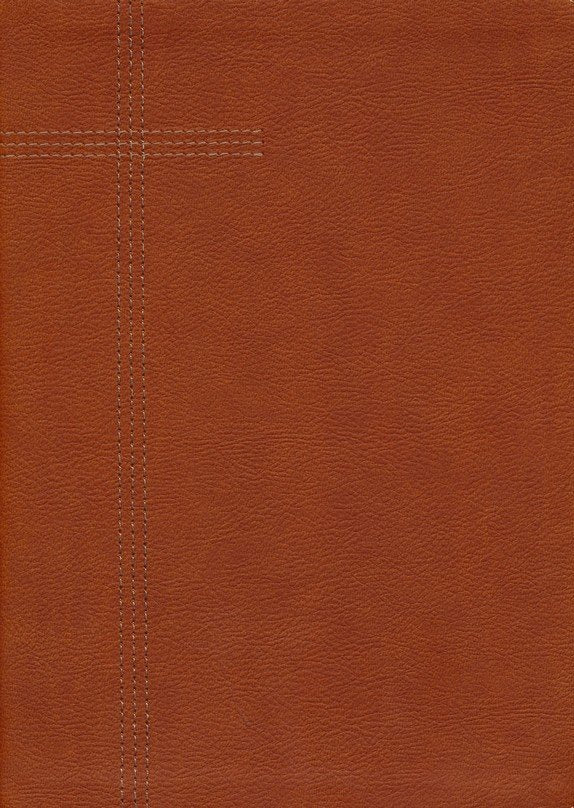 Every Man's Bible NLT, Large Print (LeatherLike, Pursuit Saddle Tan), LeatherLike, Pursuit Saddle Tan