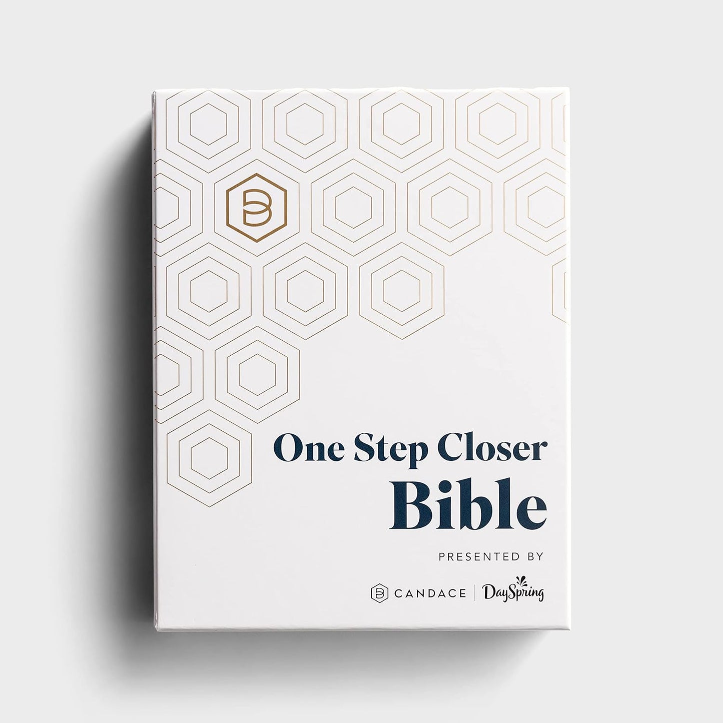 One Step Closer Bible NLT - Gold Leather Bound –