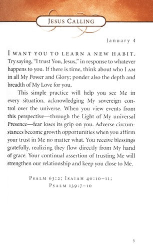 Jesus Calling: Enjoying Peace in His Presence