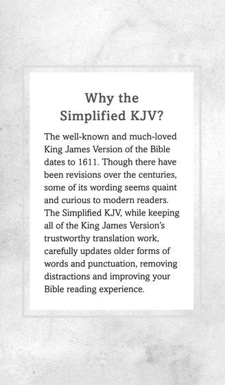 Holy Bible : The Simplified KJV