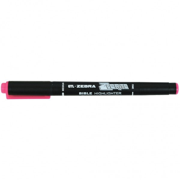 Zebrite Double-Ended Bible Highlighter (Assorted Colors