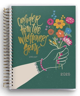 2025 Wildflowers Grow 18-Month Agenda Planner