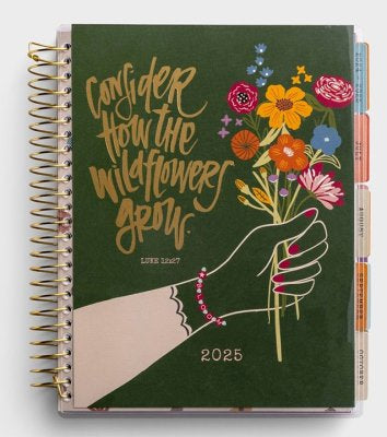 2025 Wildflowers Grow 18-Month Agenda Planner