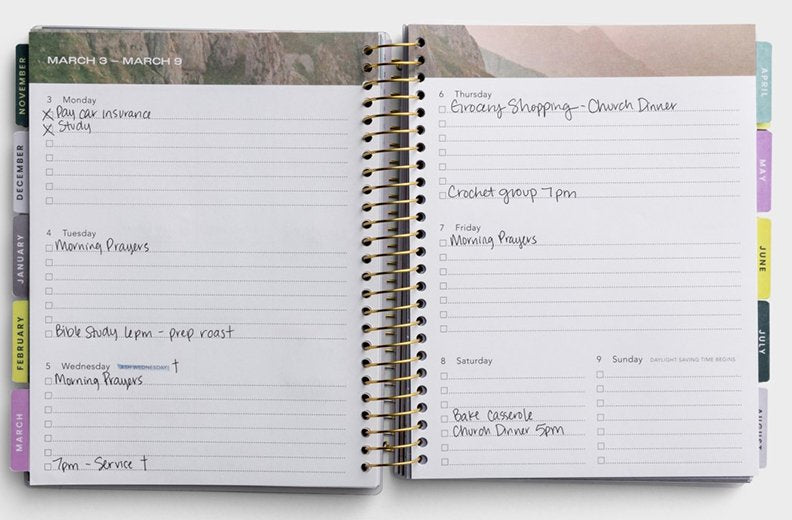 2025 Sadie Robertson Work Towards Wonder 18- Month Agenda Planner