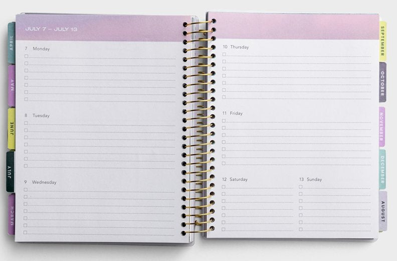 2025 Sadie Robertson Work Towards Wonder 18- Month Agenda Planner