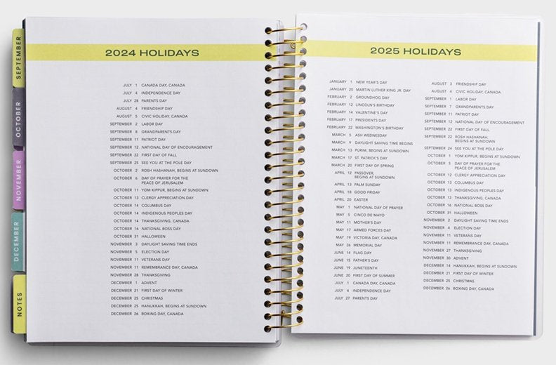 2025 Sadie Robertson Work Towards Wonder 18- Month Agenda Planner