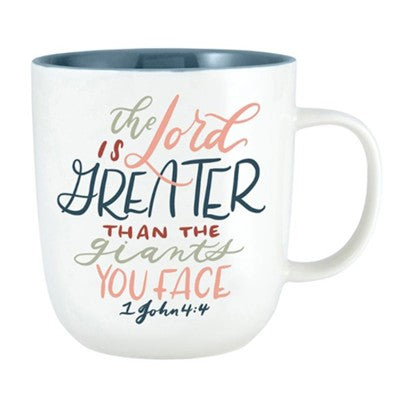 The Lord is Greater Mug