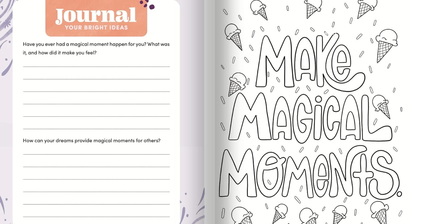 Create Your Bright Ideas: Read, Journal, and Color Your Way to the Future You Imagine