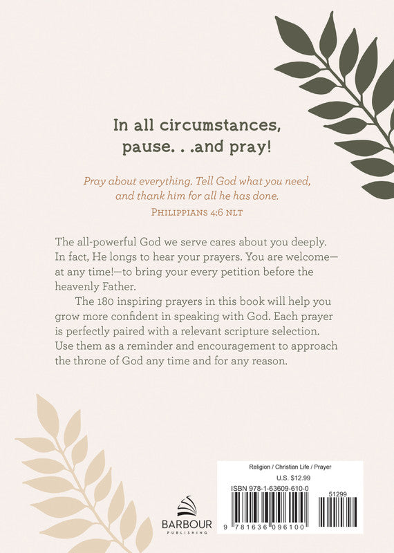 Pause and Pray