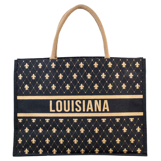 Clovis Louisiana Juco Tote
