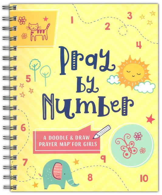 Pray by Number: A Doodle and Draw Prayer Map for Girls
