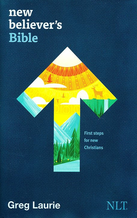 NLT New Believer's Bible: First Steps for New Christians, hardcover
