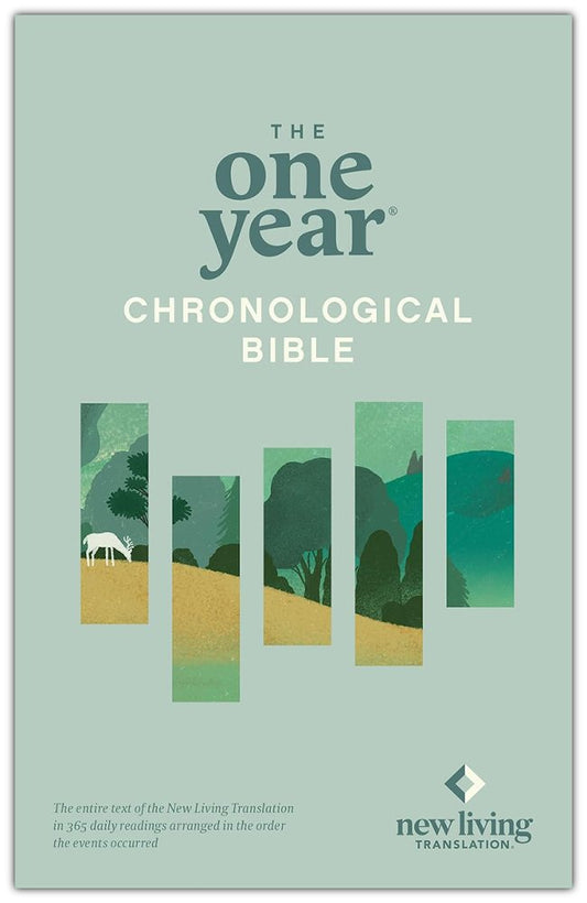The NLT One Year Chronological Bible - softcover