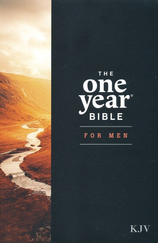 KJV One Year Bible for Men--soft cover