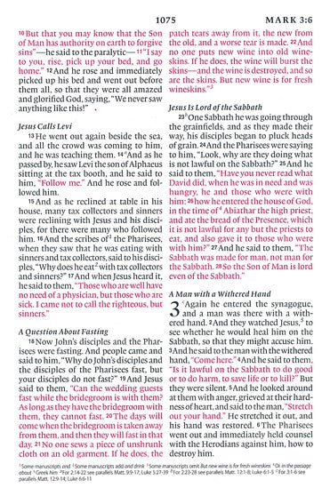 ESV Large Print Compact Bible (TruTone, Brown/Walnut, Portfolio Design), Leather, imitation