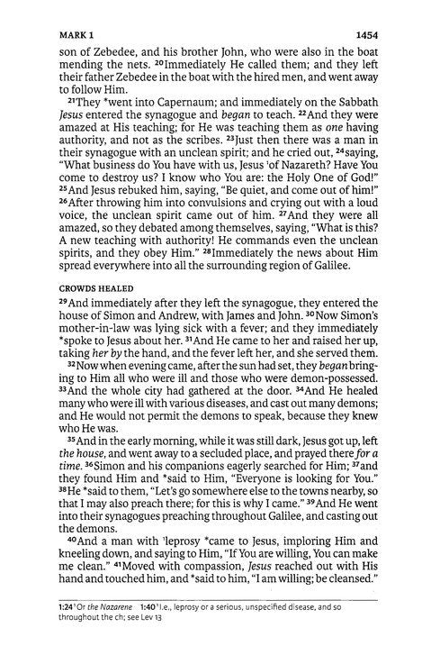 NASB Single-Column Personal Size Bible, Burnt Sienna LeatherTouch