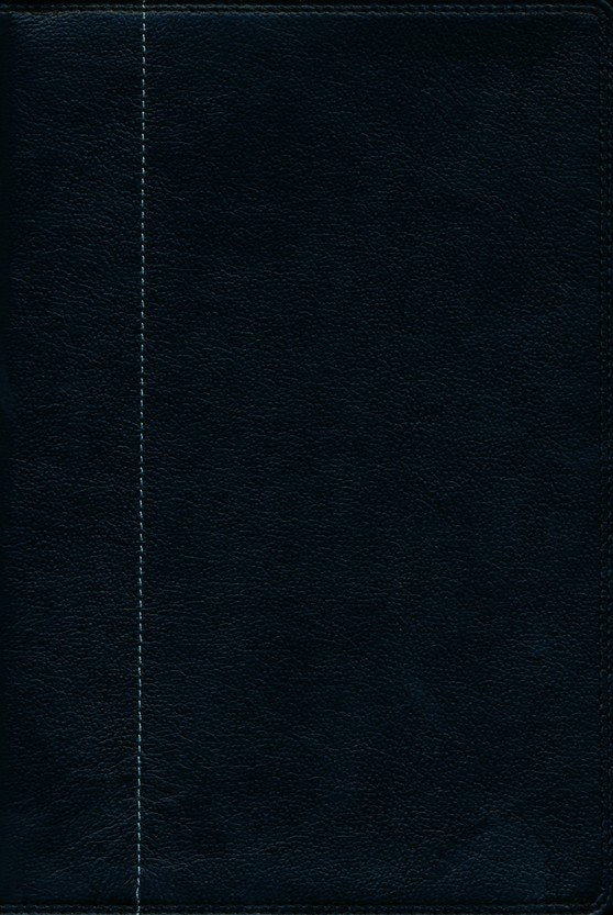 NKJV Encountering God Study Bible, Comfort Print--genuine leather, black (indexed)