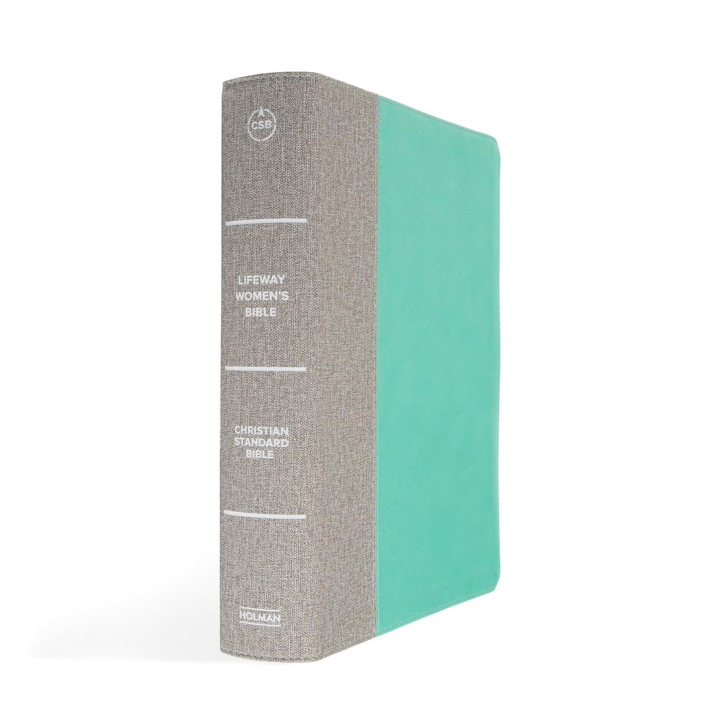 CSB Lifeway Women's Bible, Gray/Mint LeatherTouch, Indexed